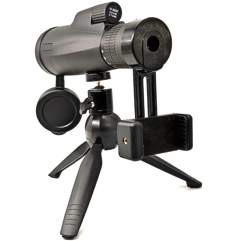 10-30x50mm Zoom Monocular Telescope 50mm Large Object Lens